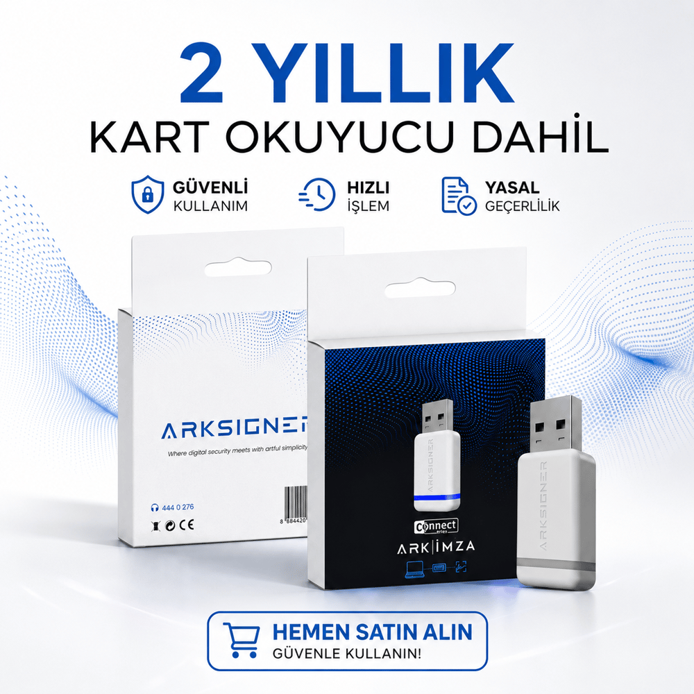 ArkSigner 2 Yıllık E-İmza