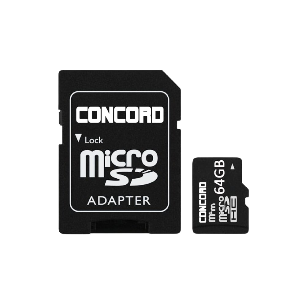CONCORD CM64 High Speed 64GB TF Kart & SD Adaptör