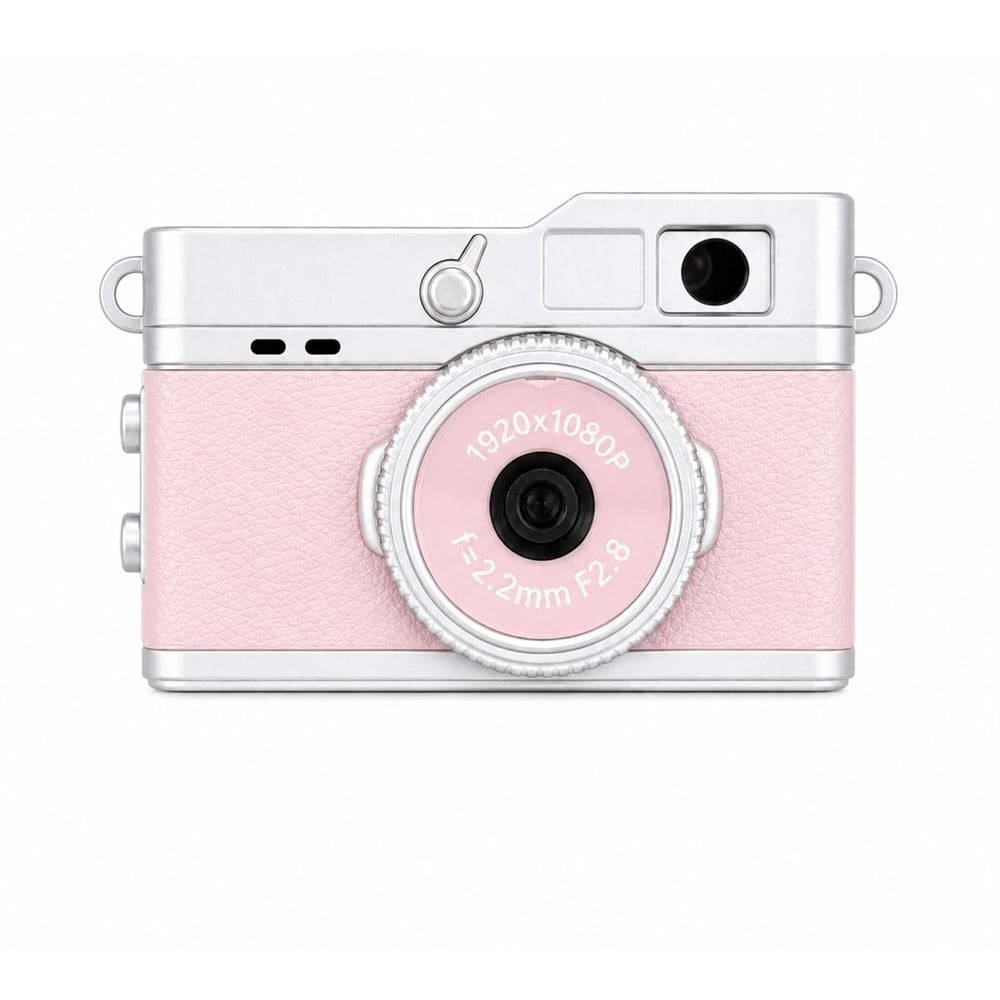 MPIA MC-10 Mini Retro Dijital TF Kartlı Kamera Pembe