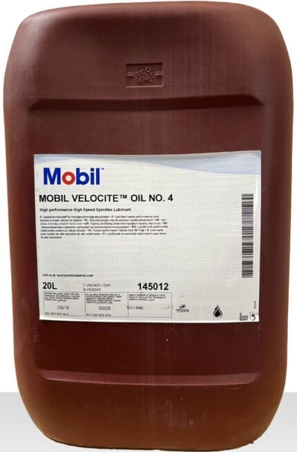 MOBIL VELOCITE OIL NO:4