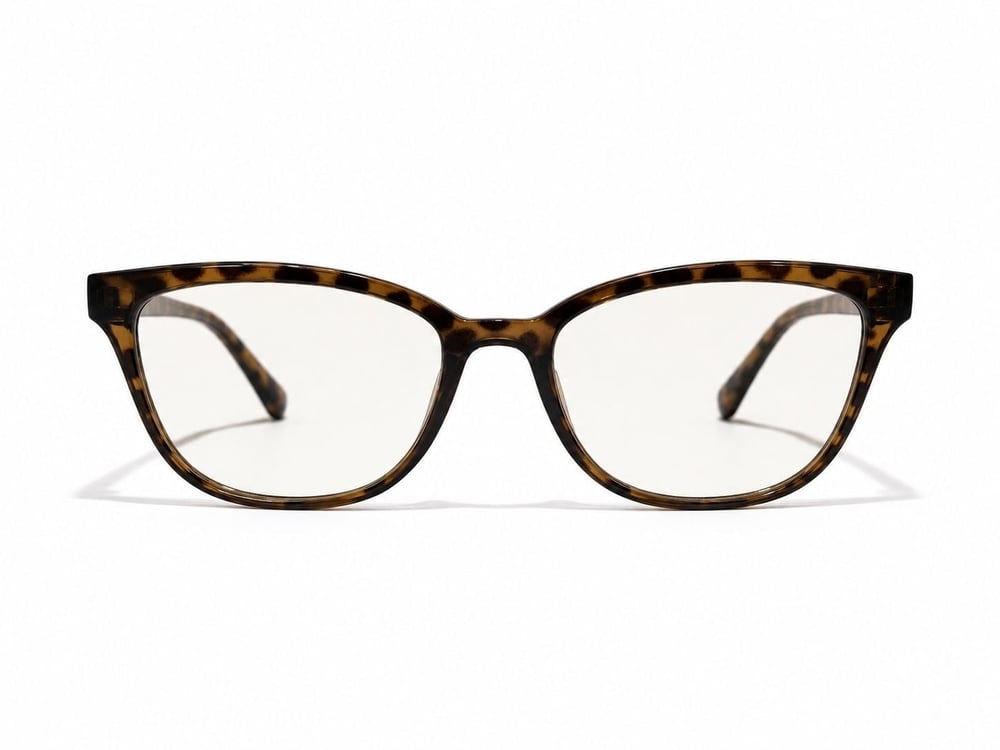 Katie Leopar Blue Block Gözlük