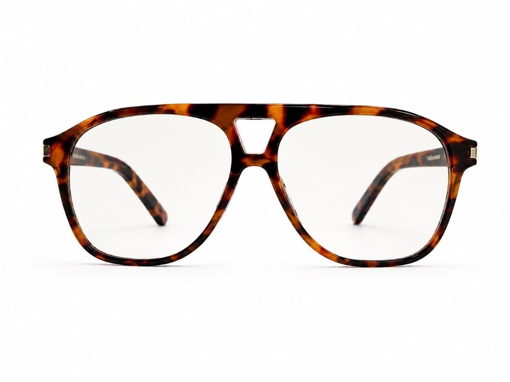 Marlow Leopar Blue Block Gözlük