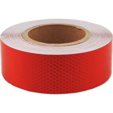 FOSFOR ETİKET ŞERİT KIRMIZI 5*50MT