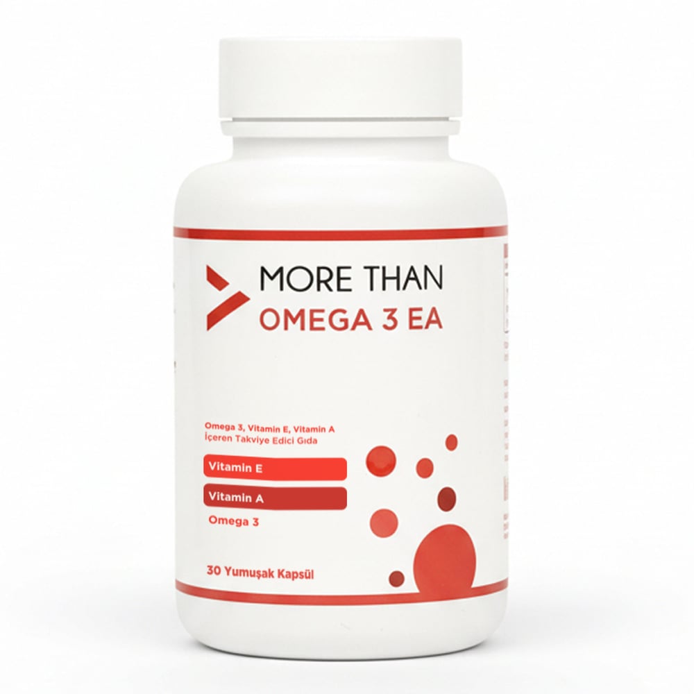 Omega 3 EA 30 Softjel - Balık Yağı, EPA, DHA, Vitamin E, Vitamin A