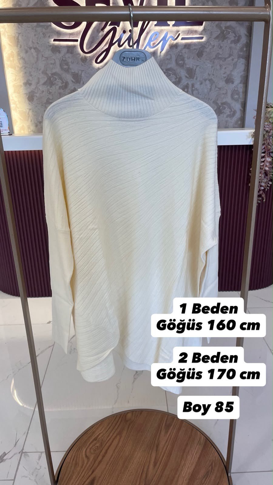 GHİSA TUNİK EKRU