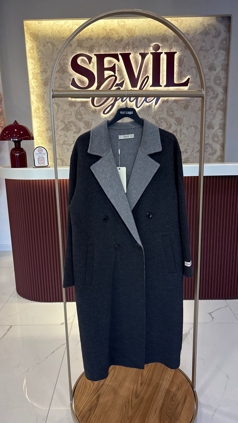 SEÇİL STORE YÜN KABAN GRİ