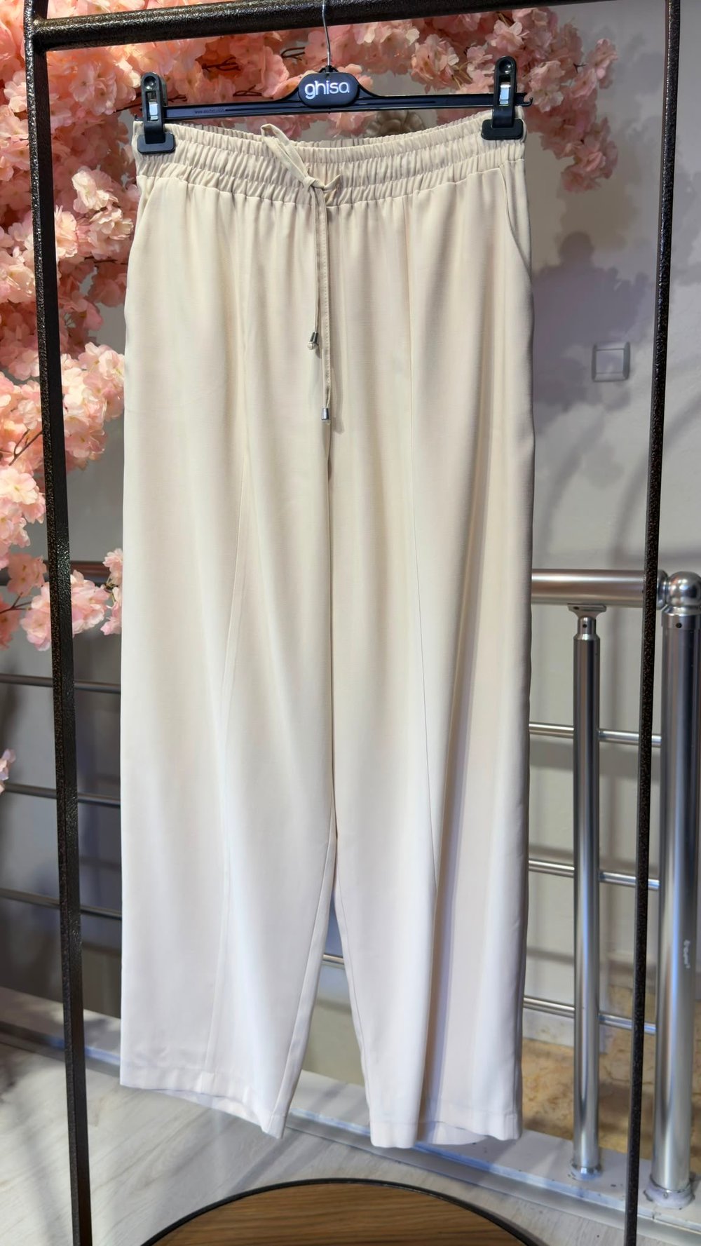 SENTEZ KREM MODAL PANTOLON 