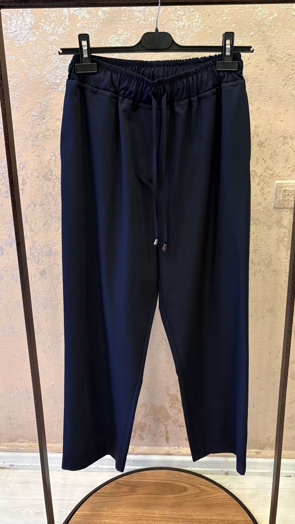 SENTEZ VEGA BELİ LASTİKLİ PANTOLON LACİVERT 