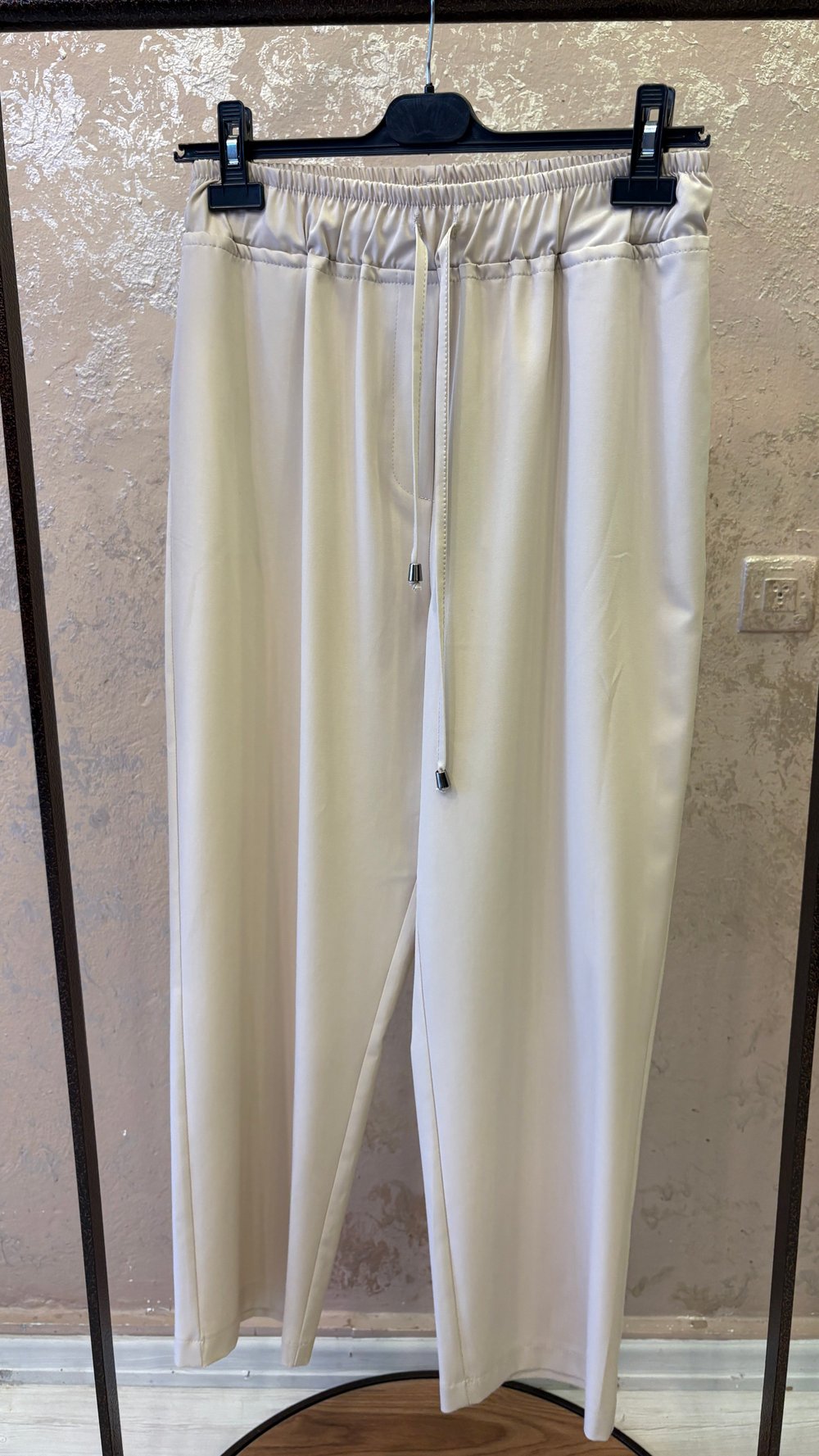 SENTEZ VEGA BELİ LASTİKLİ PANTOLON TAŞ