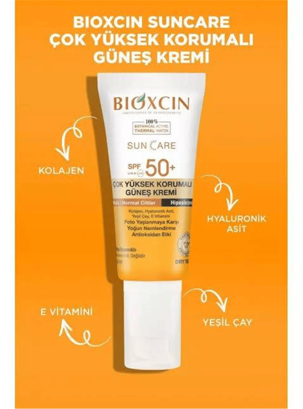 Çok Yüksek Koruma Güneş Kremi Spf 50+
