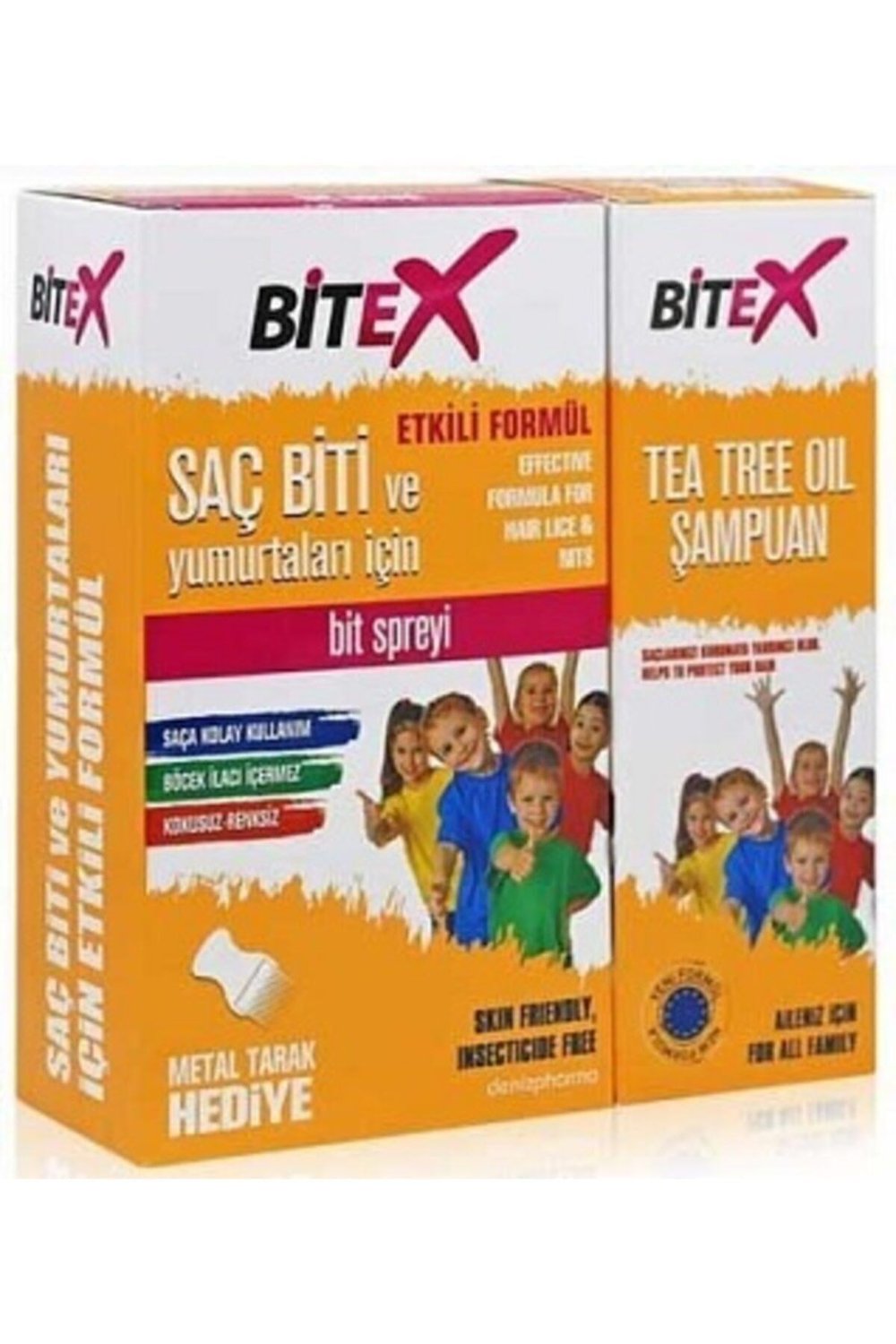 Bit Spreyi Ve Şampuan Tarak Set