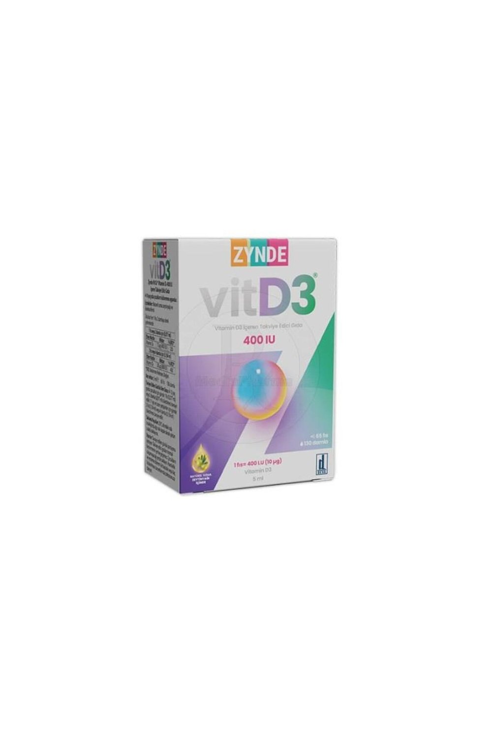 Vitamin D3 400 IU Sprey 5 ML