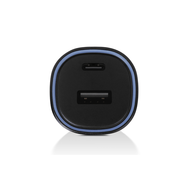 2CKP02LS ttec SmartCharger Duo PD 48W Araç Hızlı Şarj Aleti USB-C+USB-A - USB-C-Lightning Kablo Siyah