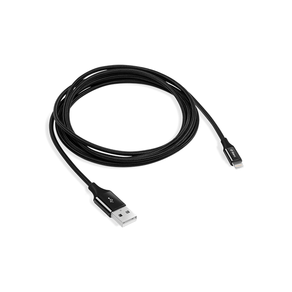 2DK16S ttec AlumiCable USB-A - Lightning Şarj Kablosu Siyah