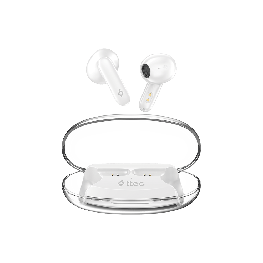 2KM170BB ttec AirBeat Glace Gerçek Kablosuz TWS Bluetooth Kulaklık- 2KM170 Buz Beyazı