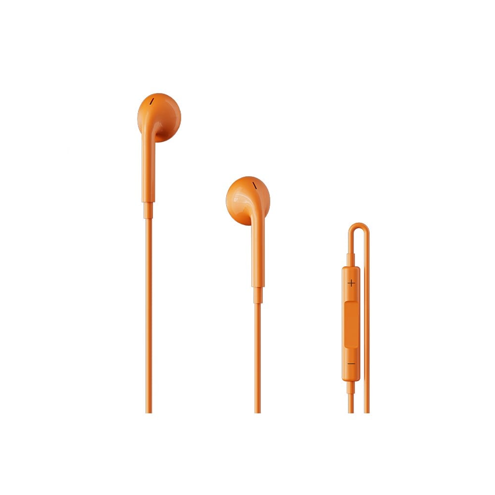 2KMM22T ttec Rio Fit USB-C Stereo Mikrofonlu Kulakiçi Kablolu Kulaklık Turuncu