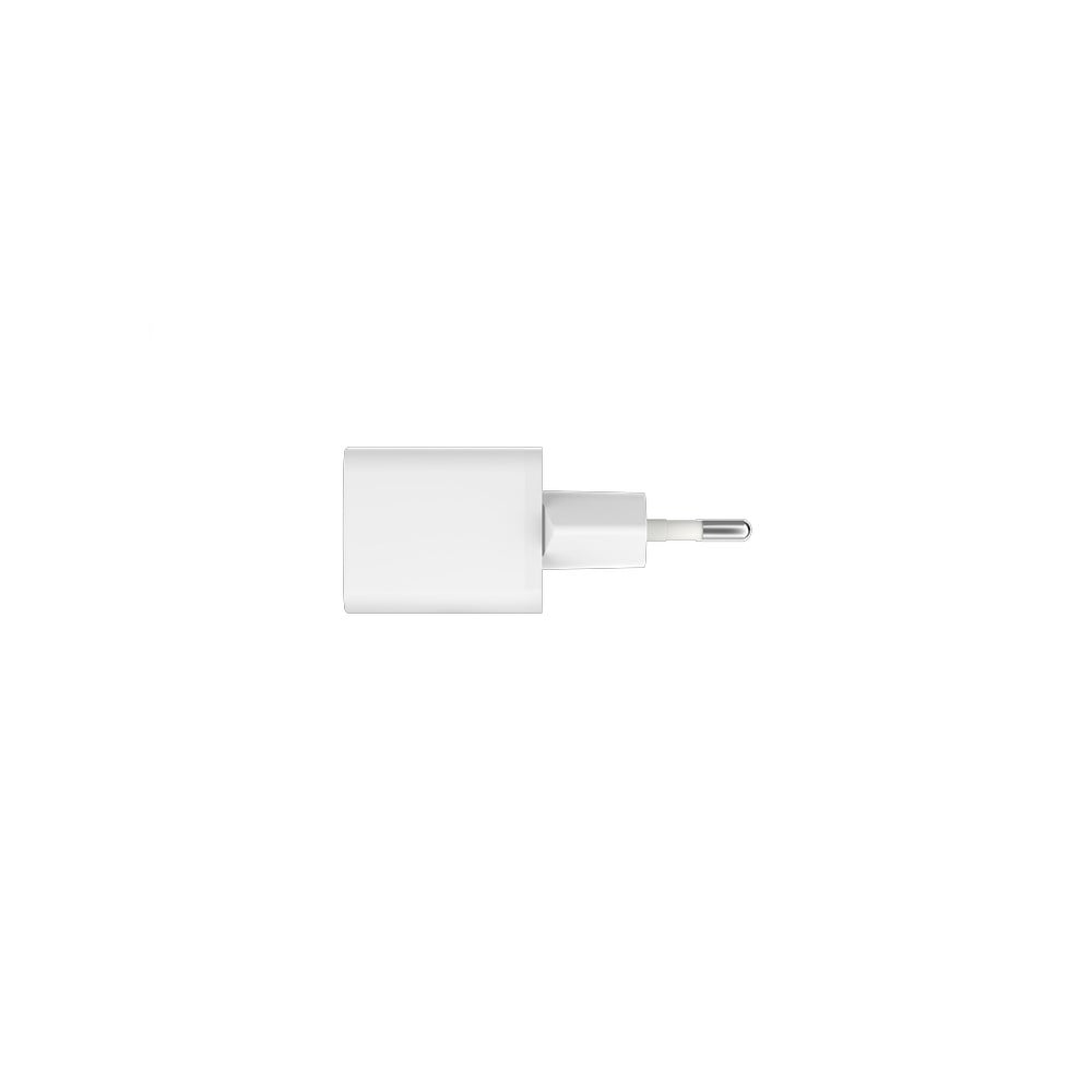 2SCG30LB ttec SmartCharger GAN 30W PD Seyahat Hızlı Şarj Aleti + USB-C - Lightning 150cm Kablo 2SCG30LB Beyaz