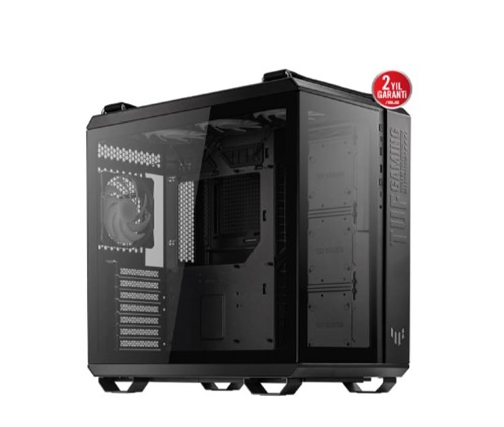 ASUS TUF Gaming GT502 Plus Panaromik Temperli Cam USB 3.2 ATX Siyah Gaming Kasa