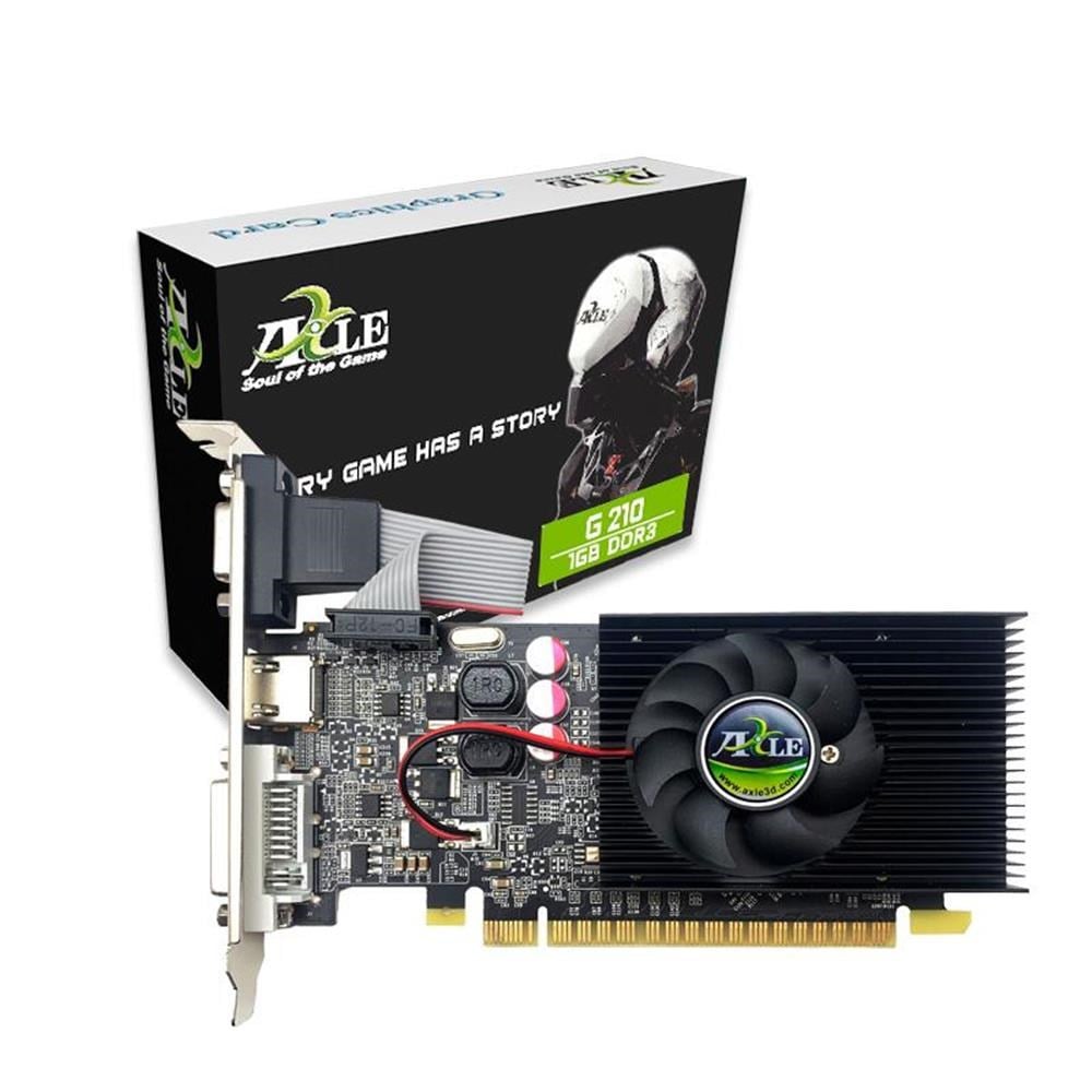 Axle GeForce G210 AX-G210-1GD3P4CDIL 1GB DDR3 64Bit DX10 Ekran Kartı