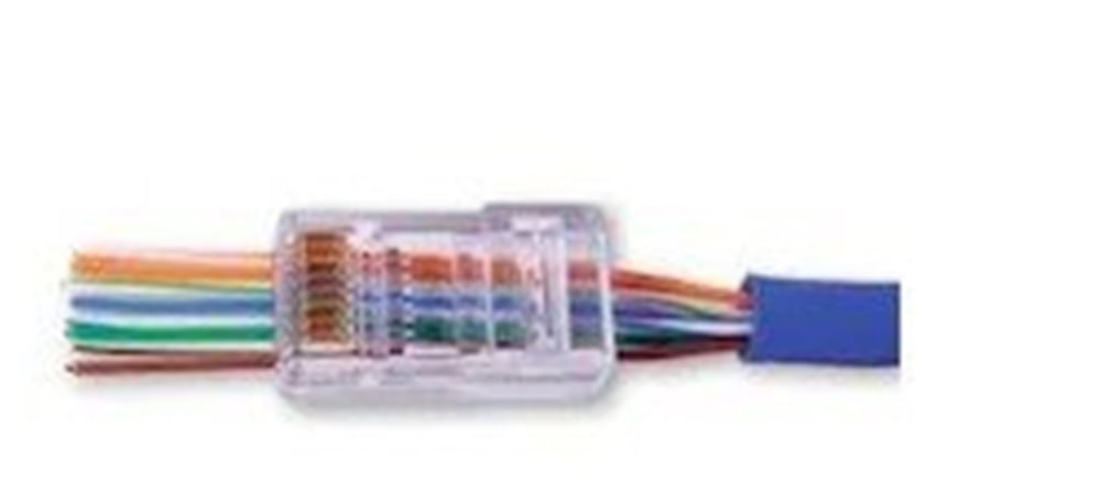 Beek BN-MP6-EASY Kolay Tak CAT6 Konektörü, 3U 100 lü paket