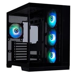BitFenix MH100 1000W 80+ Gold Gen5 ATX 3.0 Tempered ARGB USB 3.1 ATX Siyah Mid Tower Oyuncu Kasası