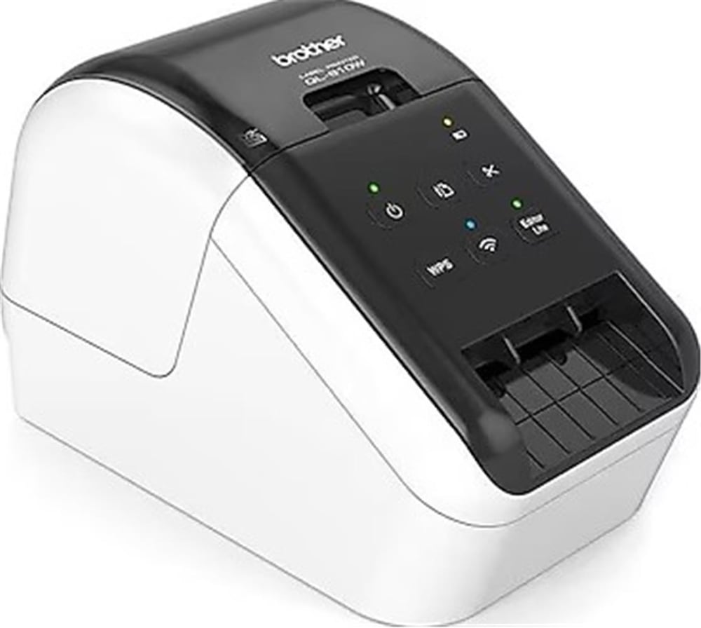 Brother P-TOUCH QL-810W Bilgisayar Bağlantılı Masa Üstü Etiket Yazıcı Wireless 62MM DK Serisi