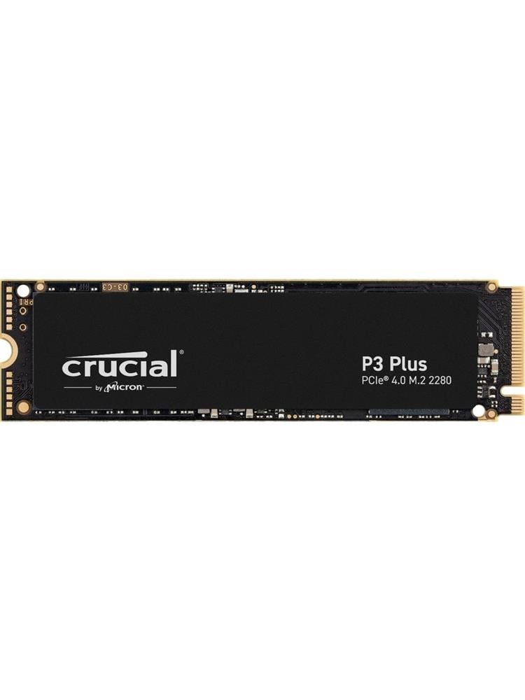 Crucial 500GB Crucial P3 Plus 3D NAND GEN4 NVMe PCIe M.2 SSD (4700-1900 MB-s) CT500P3PSSD8 Ssd Disk