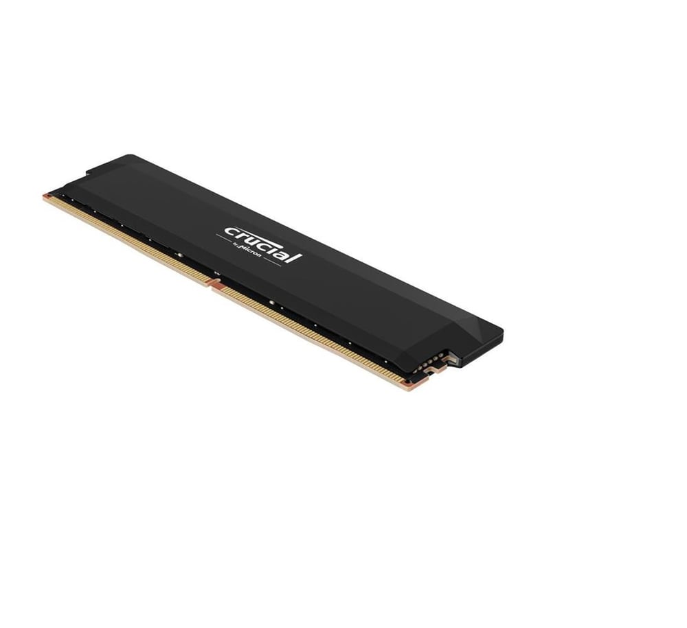 Crucial Pro 16GB (OC) 6000MHz DDR5 CP16G60C36U5B CL36 Soğutuculu Gaming Pc Ram