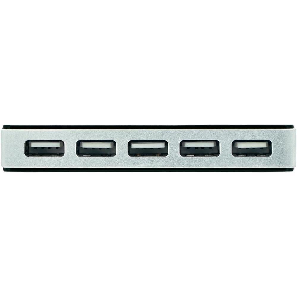 Digitus DA-70229 10 PORT 2.0 SİYAH USB ÇOKLAYICI