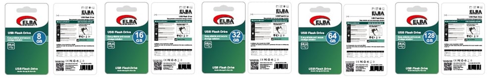 ELBA 16GB USB 2.0 METAL FLASH BELLEK