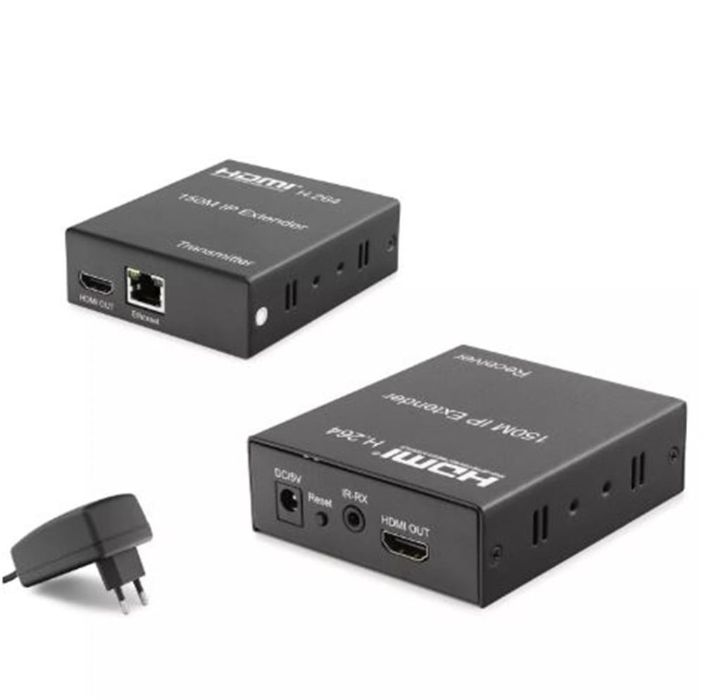 Hadron Hdx1301 150M HDMI 1.3 Extender 1080P  8.1 Mbps Siyah