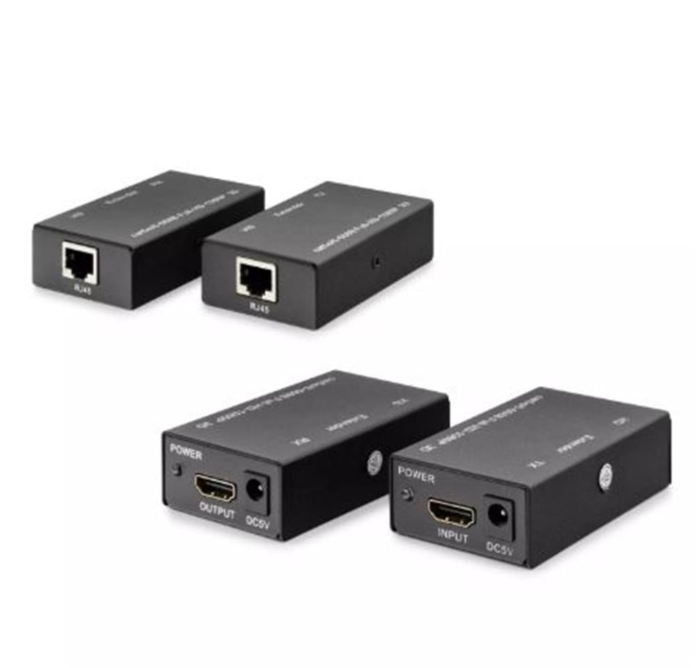 Hadron Hdx1342  60M  Hdmi Extender 1080p ekran 1,65 Gbps Siyah