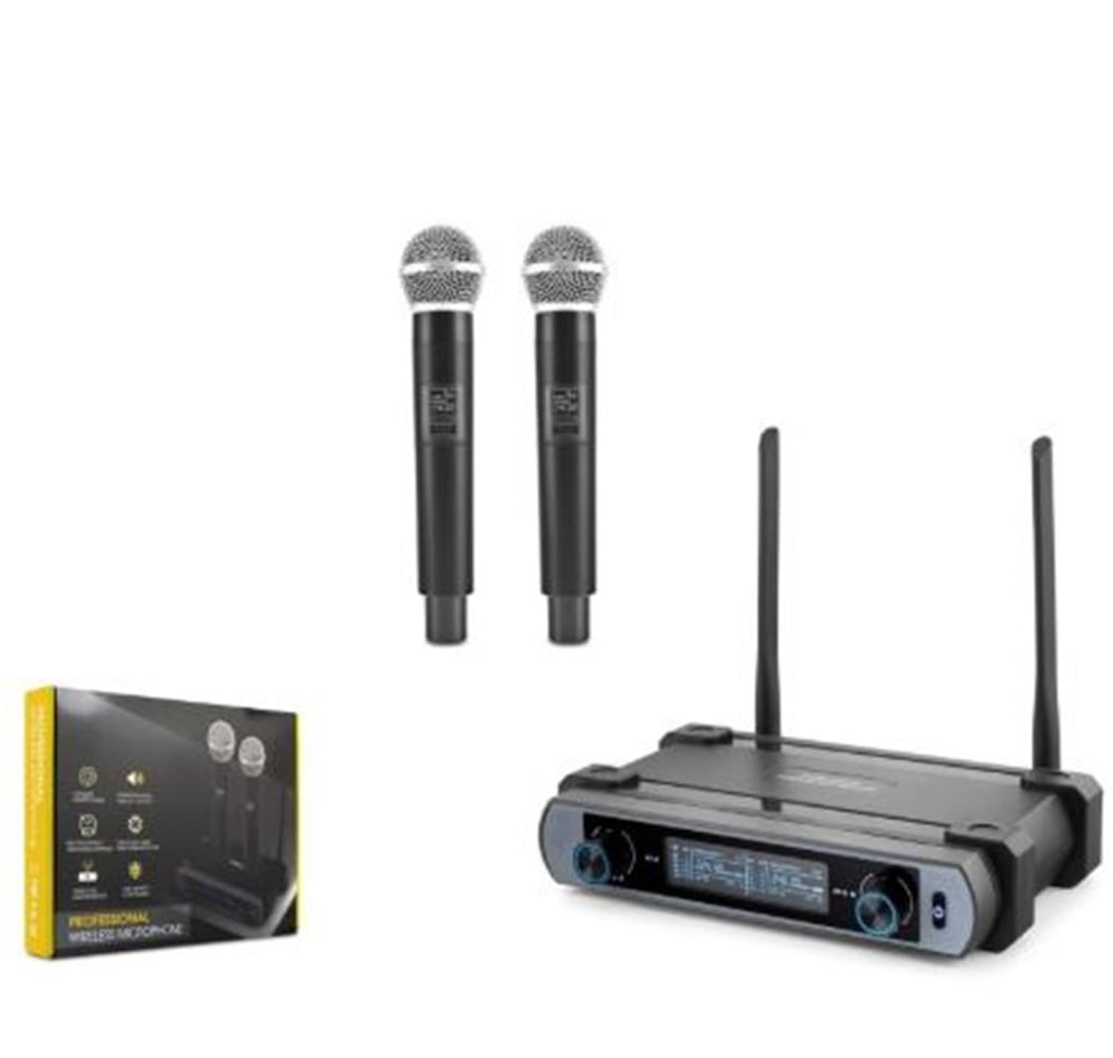 Hadron Hdx2793 Kablosuz 4-Mikrofon Vhf Siyah