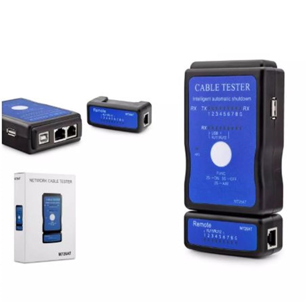 Hadron Hdx6512 Kablo Test Cihazı Rj11 + Rj45 + Rj12 + Usb