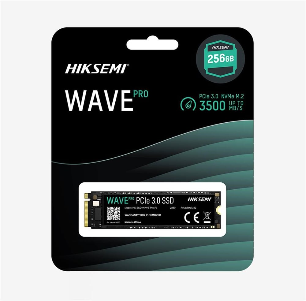 Hiksemi 512GB Wave Pro(P) 3500MB-s-1800MB-s M2 2280 HS-SSD-WAVE PRO(P) 512G Ssd Harddisk