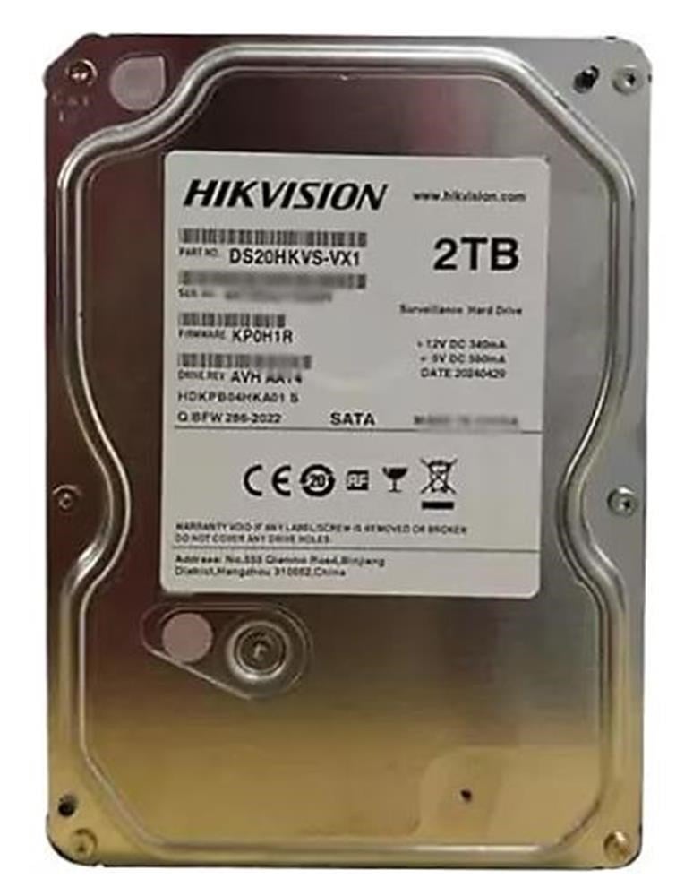 Hikvision 2TB DS20HKVS-VX1 128MB 5400RPM Sata 3.5