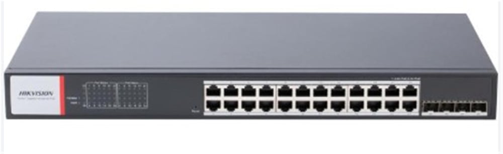Hikvision DS-3T1528HP-SI-24P4F 24Port GE +4Sfp 480W Yönetilebilir Gigabit Switch