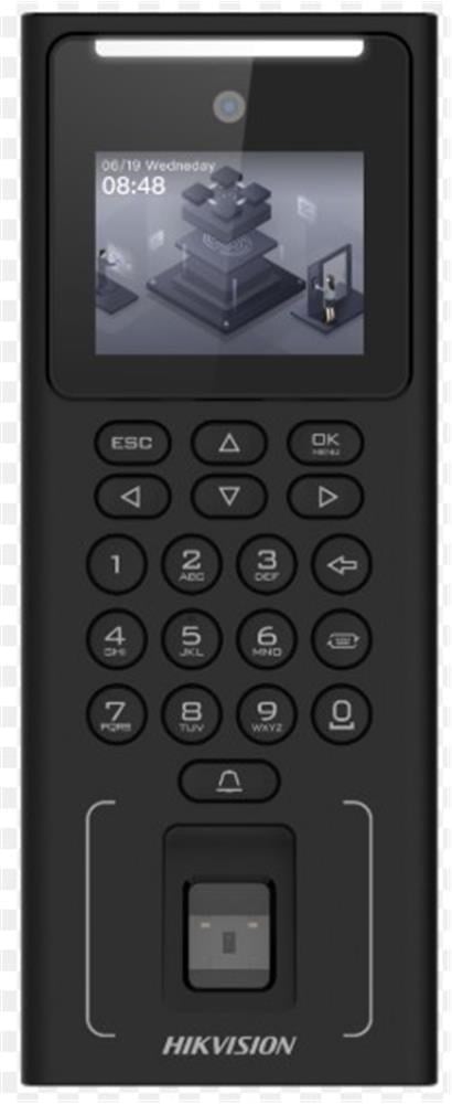 Hikvision DS-K1T321EFWX Keypadli Yüz Tanıma - Parmak İzi - Proximity Kart Okuyucu Bağımsız Terminal