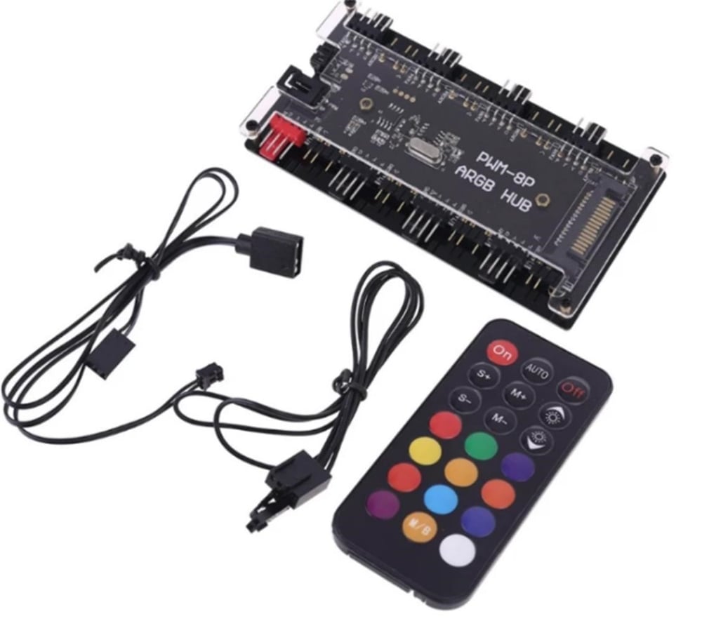 Inca ISS-02XN Intel-amd 2X120MM Argb LED Fanlı Am5 Control Remote Cpu Liquid Cooler