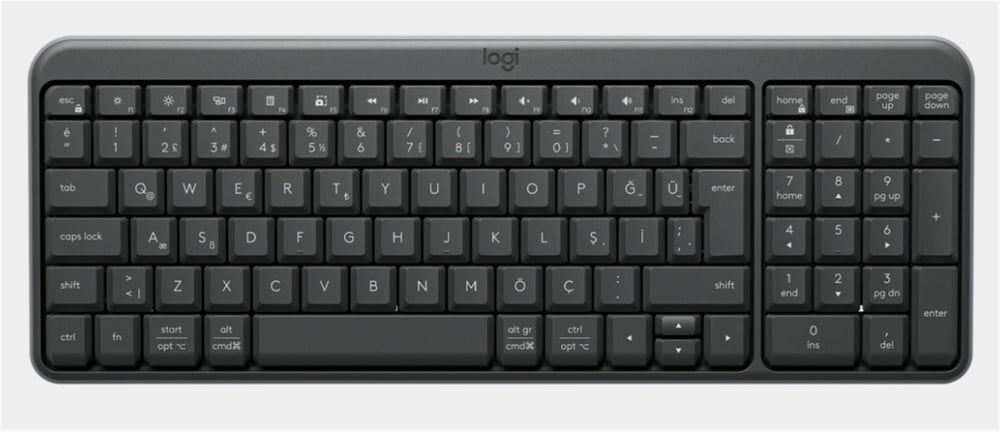 Logitech 920-013460 K250 Kablosuz Bluetooth Siyah Klavye