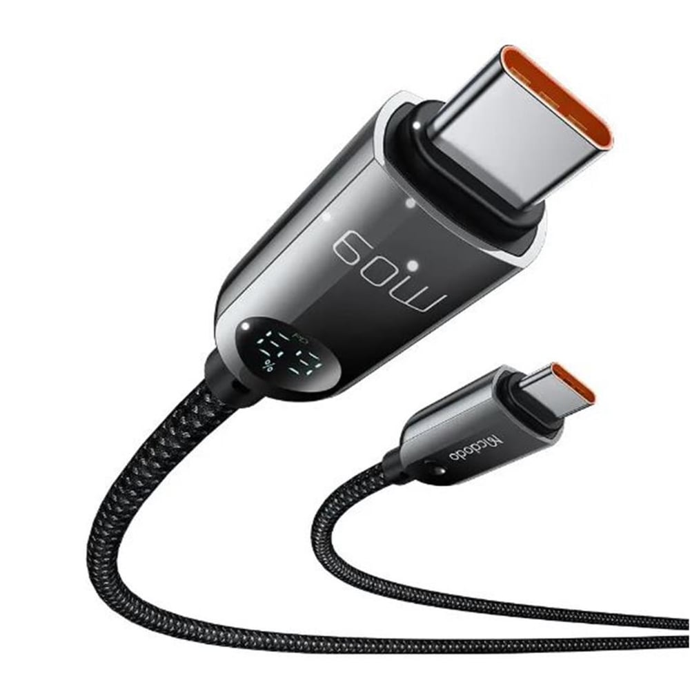MCDODO CA-4780 60W TYPE-C TO TYPE-C DİJİTAL HD KABLO 1.2M