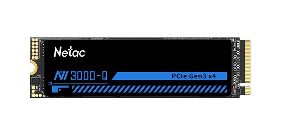 Netac 1TB NT01NV3000Q-1T0-E4X 3300-2300Mb GEn3 PCIE NVME M2 22x80 SSD Disk