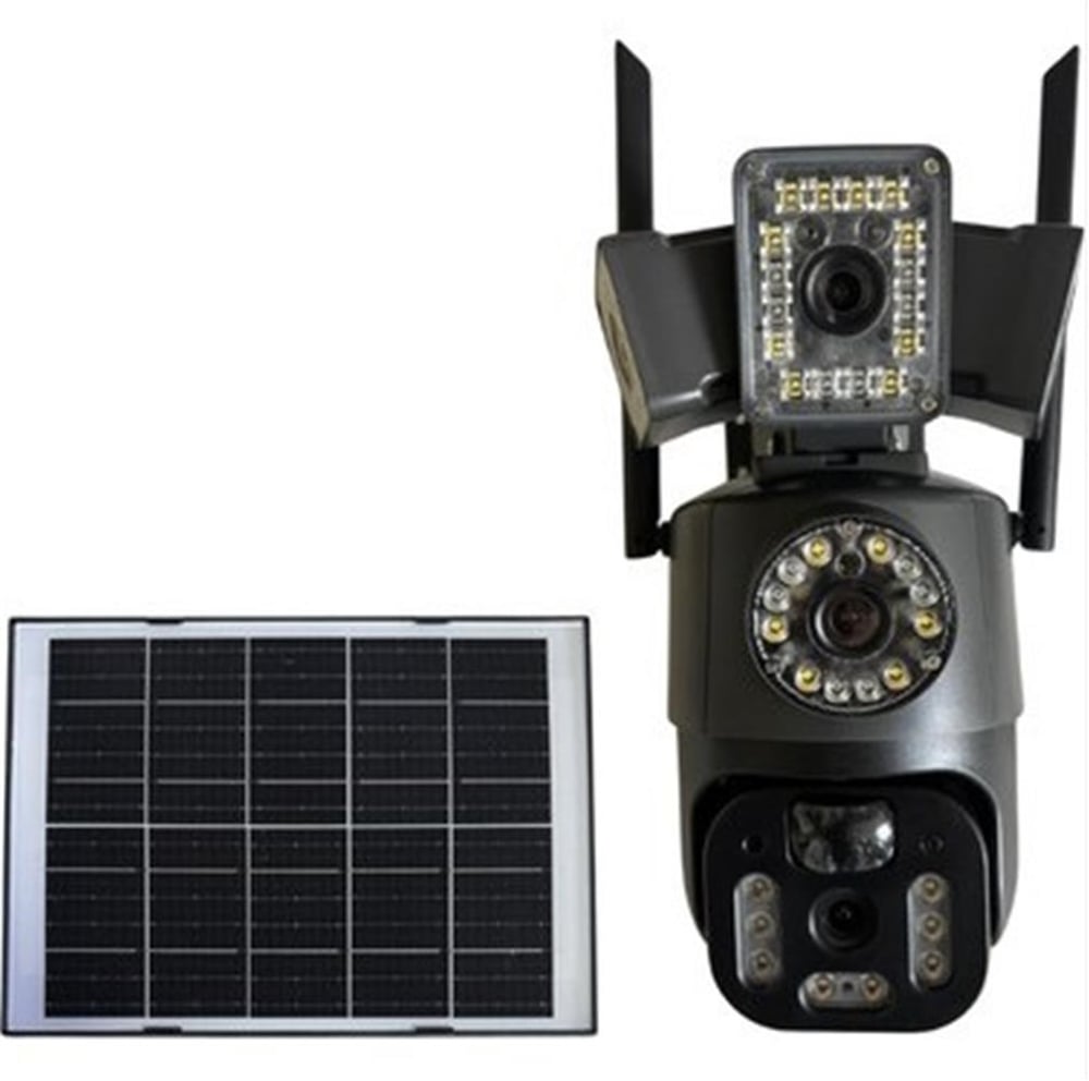 Okam O-KAM 3918 4G 6MP Dual Lens - Solar Panel - Sim Kart Destekli - PTZ Kamera
