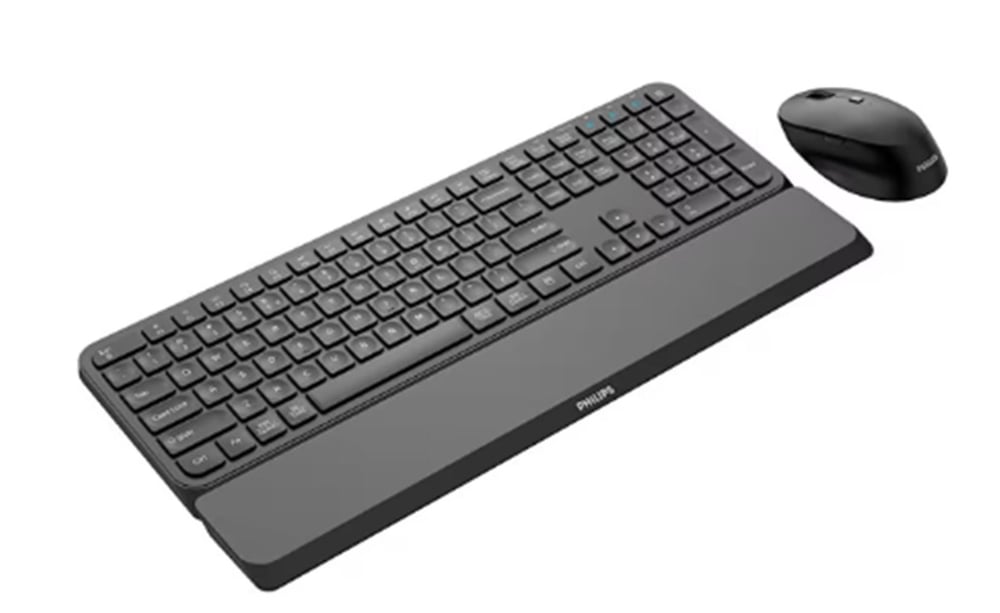 Philips SPK6248B Kablolu Türkçe Q Klavye&Mouse Set Siyah