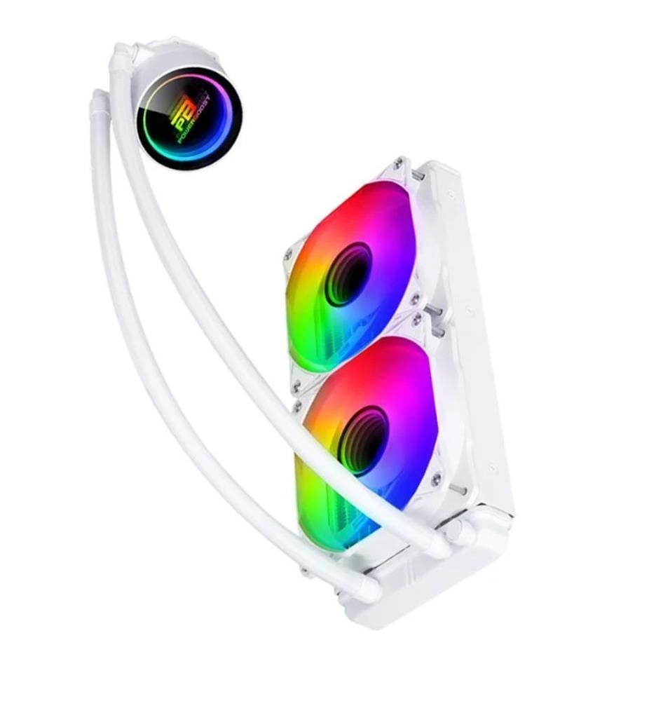 PowerBoost DEEP 240W ARGB Fanlı 240mm (LGA1700-AM4-AM5) Uyumlu Sıvı Soğutma Sistemi  (Beyaz)