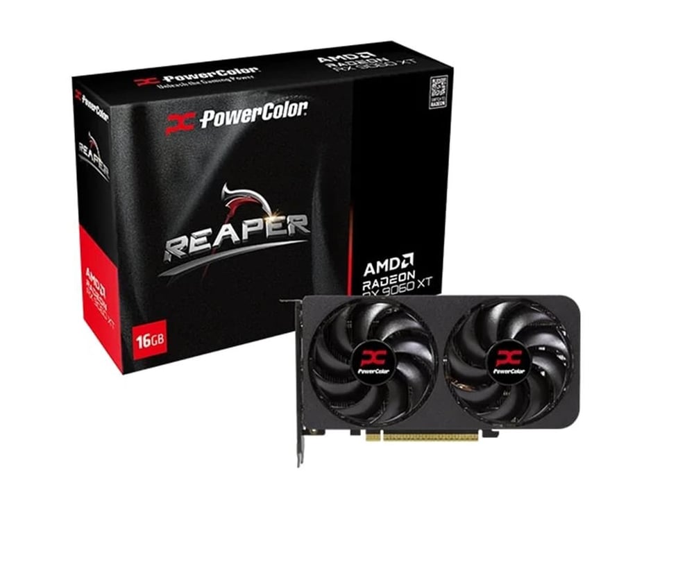 Powercolor Reaper Radeon RX9060XT 16G-A 16Gb Gddr6 128Bit Gaming (Oyuncu) Ekran Kartı