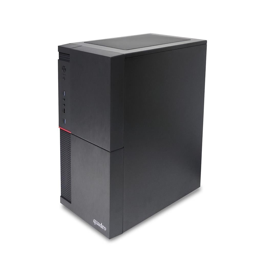 Quadro Solid DHA- 41825 Ci3 4130 3.4Ghz 8gb 256gb SSD ONB VGA Freedos Masaüstü Bilgisayar -DVD YOK-