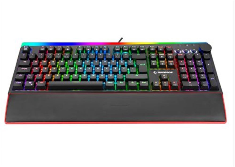 Rampage KB-R97 X-TRACER Siyah  RGB Aydınlatmalı Red SwitchGaming Oyuncu Mekanik Klavye