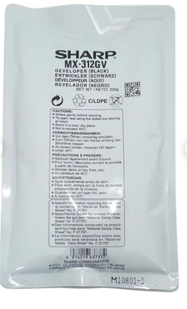 SHARP MX-312GV  Orjinal Developer