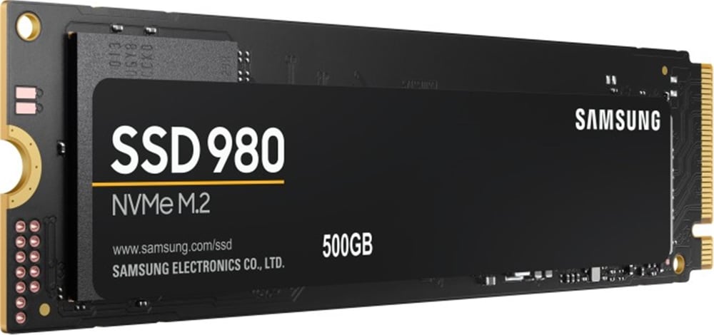 Samsung 500GB 980 M.2 2280 NVMe 3100MB- s 2600MB-s MZ-V8V500BW Ssd Harddisk